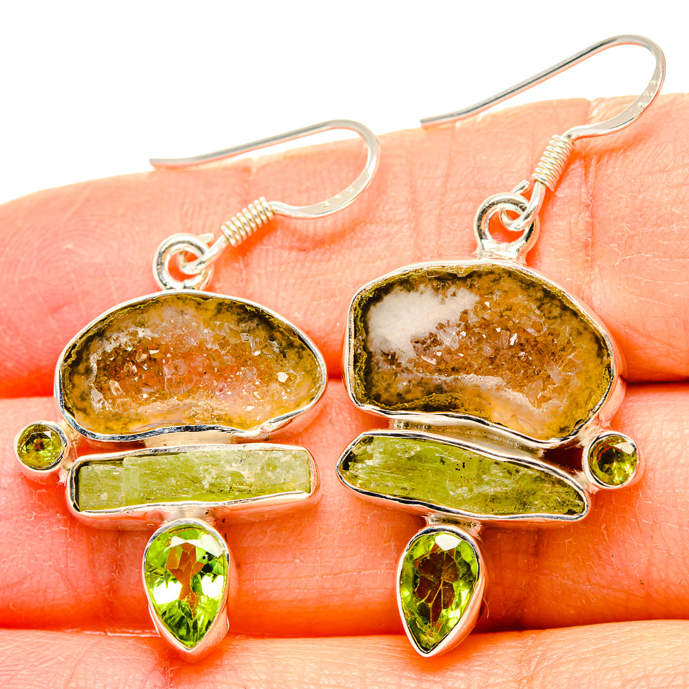 Citrine Earrings handcrafted by Ana Silver Co - EARR431080