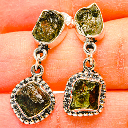 Peridot Earrings handcrafted by Ana Silver Co - EARR431092