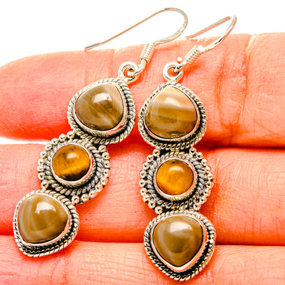 Imperial Jasper Earrings handcrafted by Ana Silver Co - EARR431114