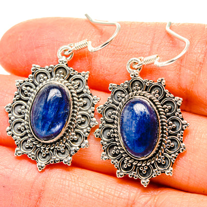 Kyanite Earrings handcrafted by Ana Silver Co - EARR431129
