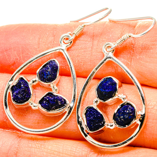 Lapis Lazuli Earrings handcrafted by Ana Silver Co - EARR431136