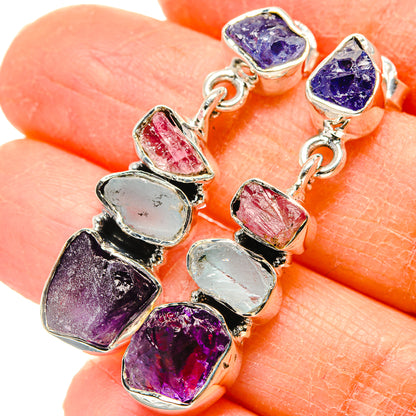Amethyst Earrings handcrafted by Ana Silver Co - EARR431138