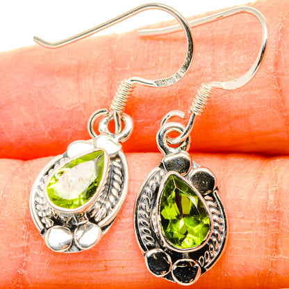 Peridot Earrings handcrafted by Ana Silver Co - EARR431153