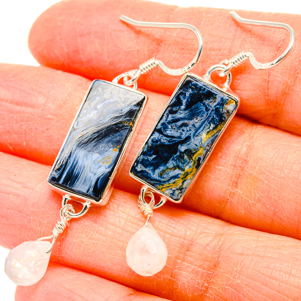 Pietersite Earrings handcrafted by Ana Silver Co - EARR431157