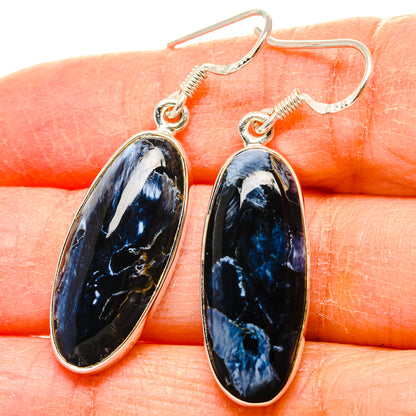 Pietersite Earrings handcrafted by Ana Silver Co - EARR431169