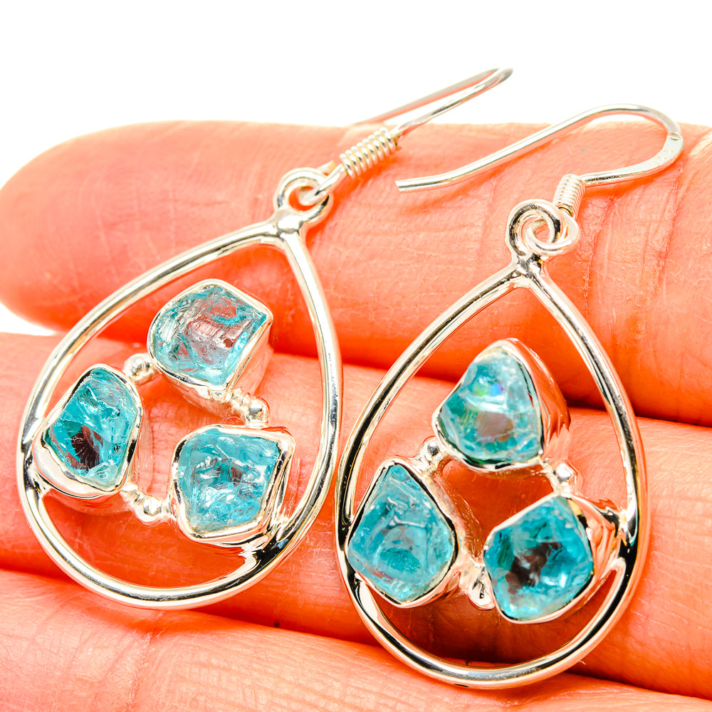 Apatite Earrings handcrafted by Ana Silver Co - EARR431177