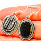 Black Tourmaline Earrings handcrafted by Ana Silver Co - EARR431193