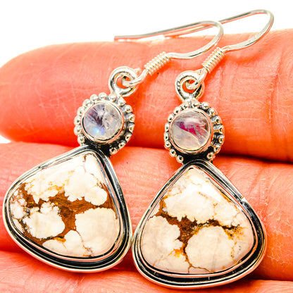 Wild Horse Jasper Earrings handcrafted by Ana Silver Co - EARR431205