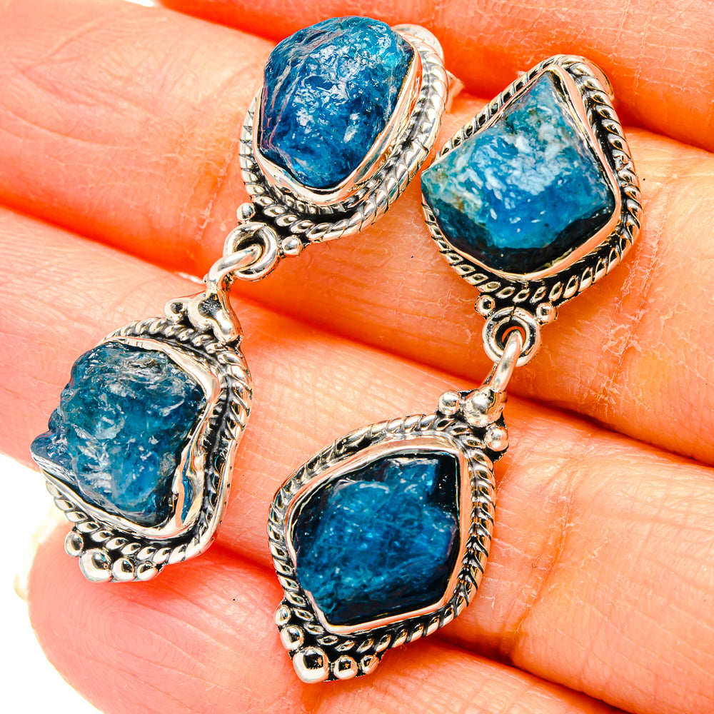 Apatite Earrings handcrafted by Ana Silver Co - EARR431249