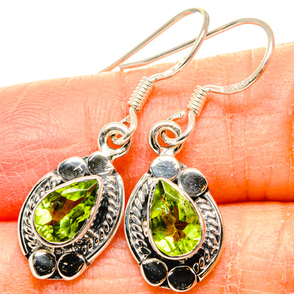 Peridot Earrings handcrafted by Ana Silver Co - EARR431252