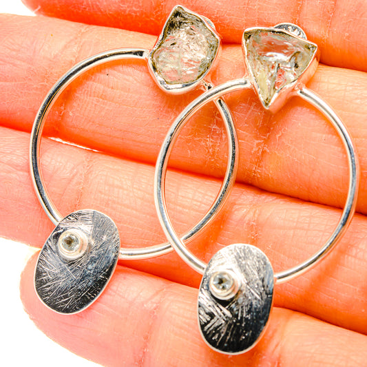 Herkimer Diamond Earrings handcrafted by Ana Silver Co - EARR431258