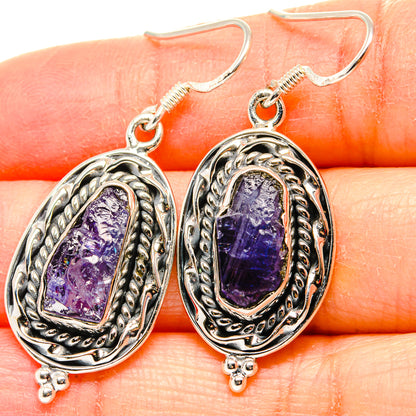 Tanzanite Earrings handcrafted by Ana Silver Co - EARR431286