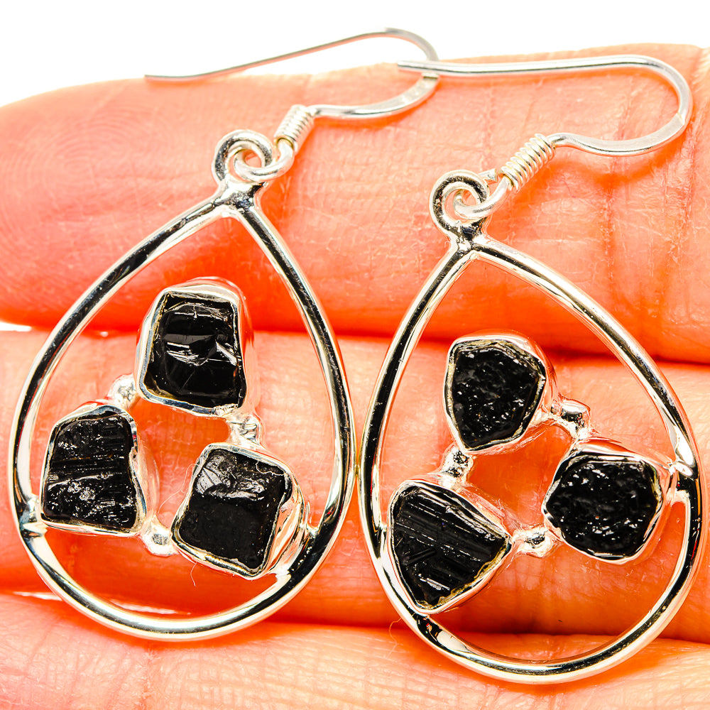 Tektite Earrings handcrafted by Ana Silver Co - EARR431289
