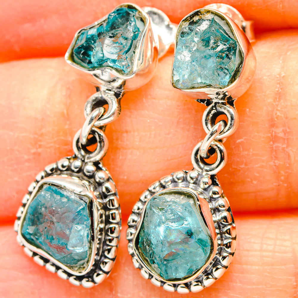 Apatite Earrings handcrafted by Ana Silver Co - EARR431311