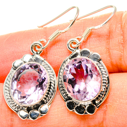 Amethyst Earrings handcrafted by Ana Silver Co - EARR431328
