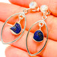 Azurite Earrings handcrafted by Ana Silver Co - EARR431333