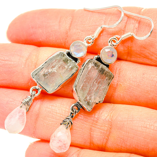 White Quartz Earrings handcrafted by Ana Silver Co - EARR431338