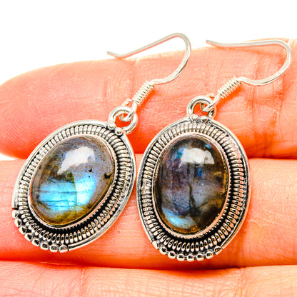 Labradorite Earrings handcrafted by Ana Silver Co - EARR431343