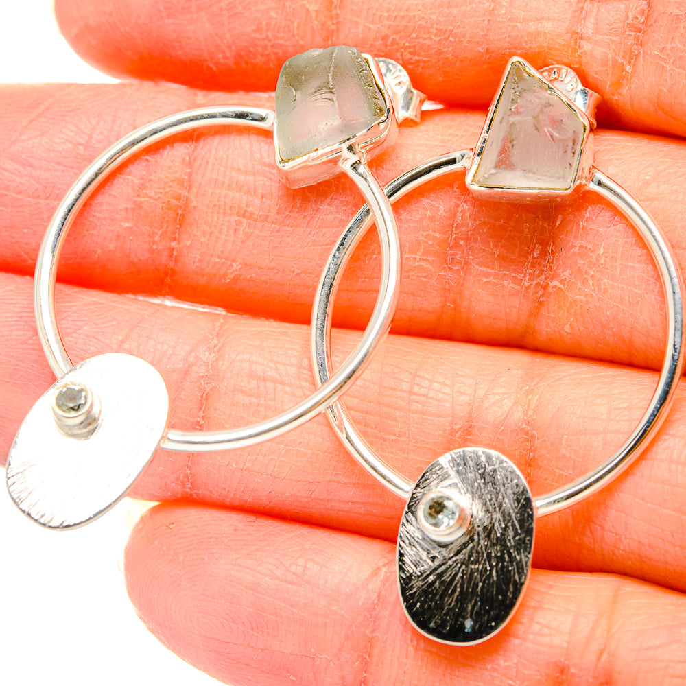 Aquamarine Earrings handcrafted by Ana Silver Co - EARR431364