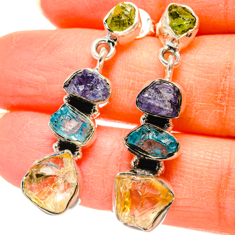 Citrine Earrings handcrafted by Ana Silver Co - EARR431370