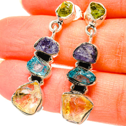 Citrine Earrings handcrafted by Ana Silver Co - EARR431370