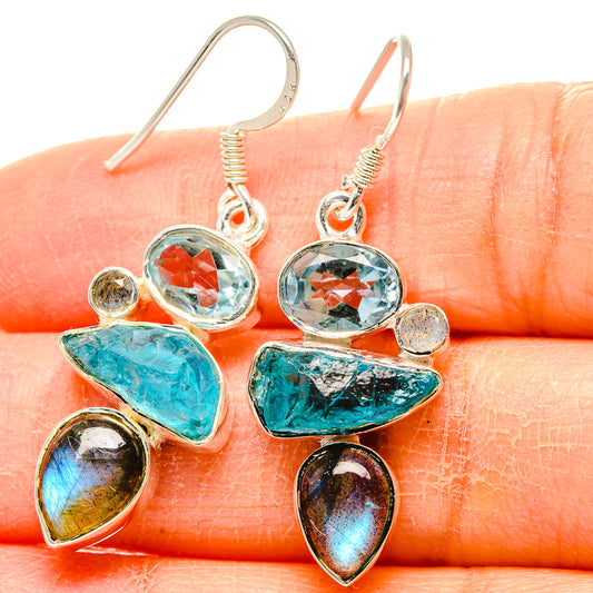 Apatite Earrings handcrafted by Ana Silver Co - EARR431378