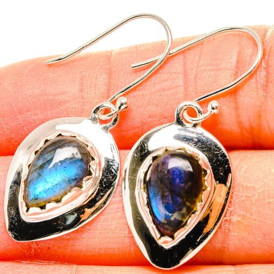 Labradorite Earrings handcrafted by Ana Silver Co - EARR431383