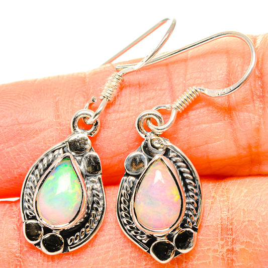 Ethiopian Opal Earrings handcrafted by Ana Silver Co - EARR431386