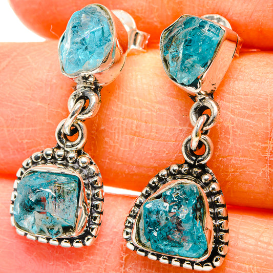 Apatite Earrings handcrafted by Ana Silver Co - EARR431391
