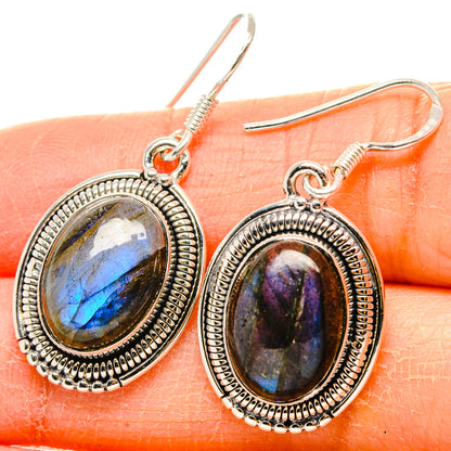 Labradorite Earrings handcrafted by Ana Silver Co - EARR431397