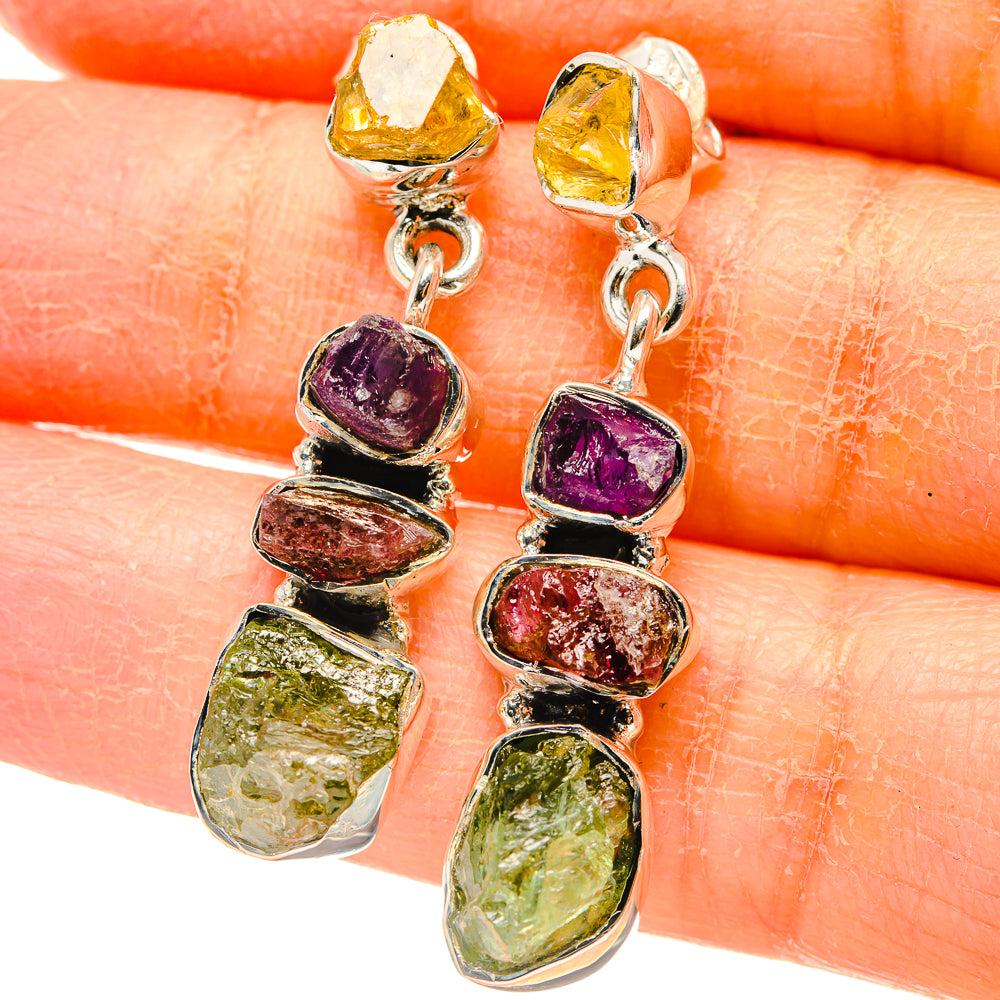 Peridot Earrings handcrafted by Ana Silver Co - EARR431404