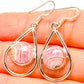 Rhodochrosite Earrings handcrafted by Ana Silver Co - EARR431405