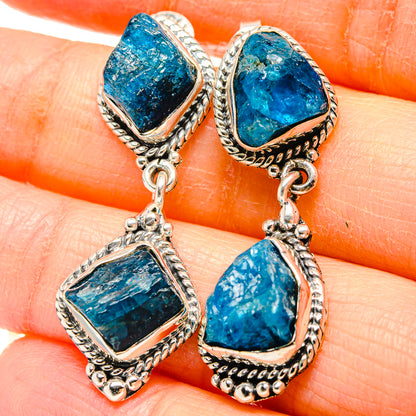 Apatite Earrings handcrafted by Ana Silver Co - EARR431422