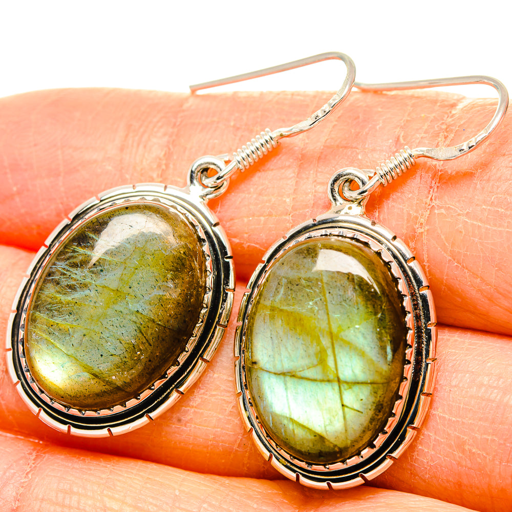 Labradorite Earrings handcrafted by Ana Silver Co - EARR431432
