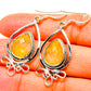 Rutilated Quartz Earrings handcrafted by Ana Silver Co - EARR431520