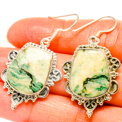 Ocean Jasper Earrings handcrafted by Ana Silver Co - EARR428588