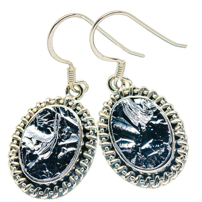 Shungite Earrings handcrafted by Ana Silver Co - EARR423593
