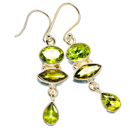 Peridot Earrings handcrafted by Ana Silver Co - EARR423622