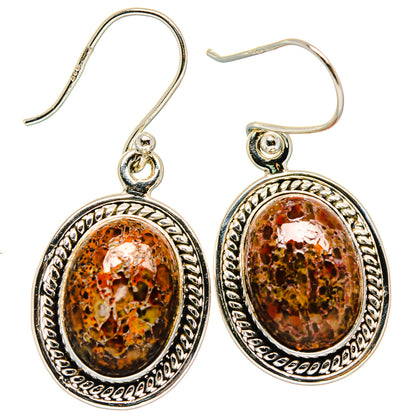 Dinosaur Bone Earrings handcrafted by Ana Silver Co - EARR423626
