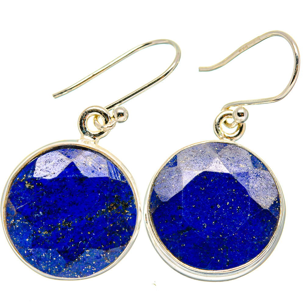 Lapis Lazuli Earrings handcrafted by Ana Silver Co - EARR423636