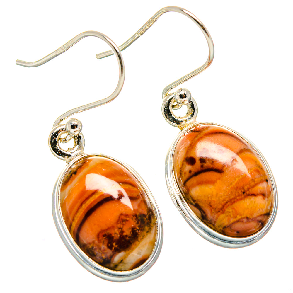 Mookaite Earrings handcrafted by Ana Silver Co - EARR423637