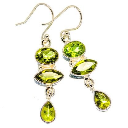 Peridot Earrings handcrafted by Ana Silver Co - EARR423650