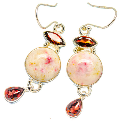 Cinnabar Earrings handcrafted by Ana Silver Co - EARR423666