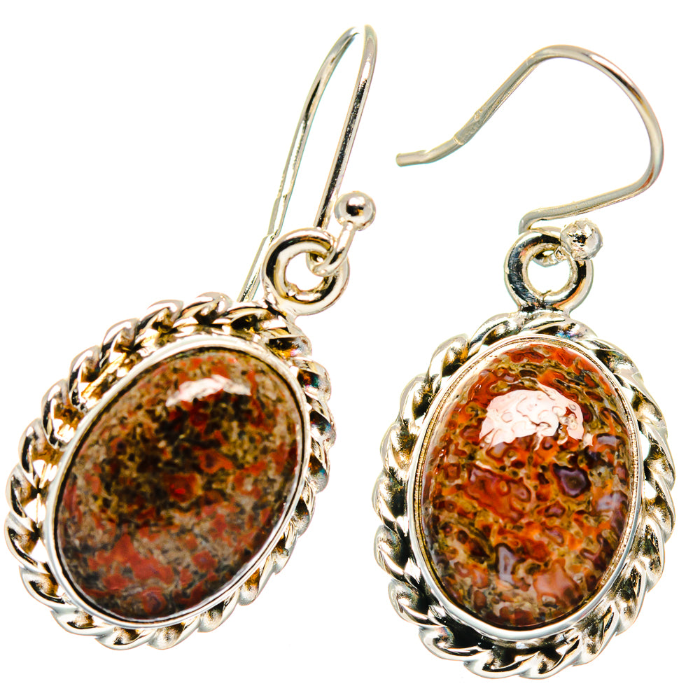 Dinosaur Bone Earrings handcrafted by Ana Silver Co - EARR423672