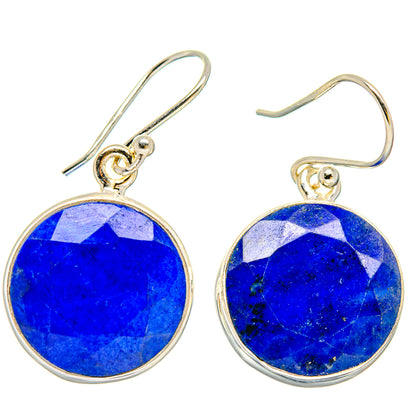 Lapis Lazuli Earrings handcrafted by Ana Silver Co - EARR423680