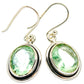 Green Fluorite Earrings handcrafted by Ana Silver Co - EARR423684