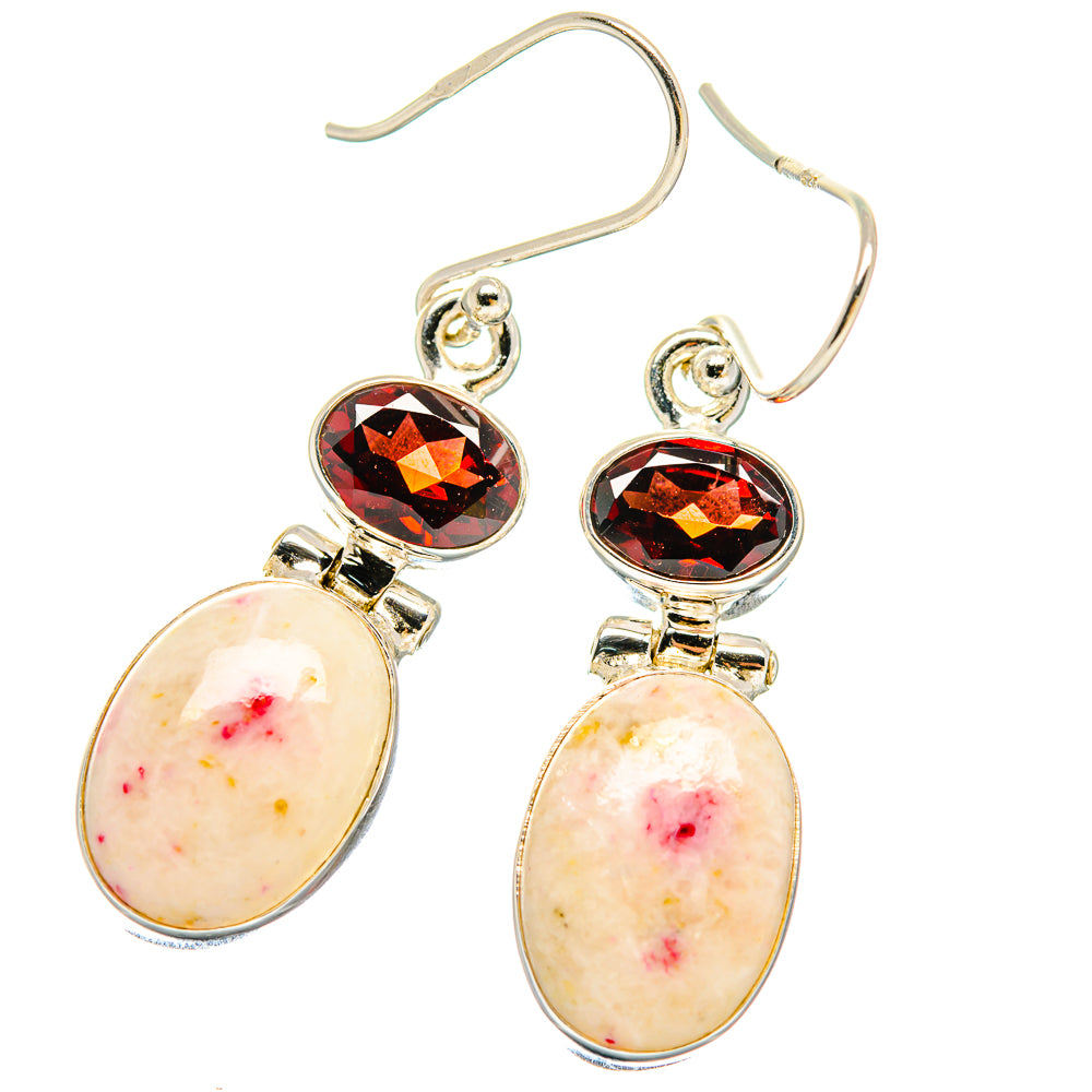 Cinnabar Earrings handcrafted by Ana Silver Co - EARR423691