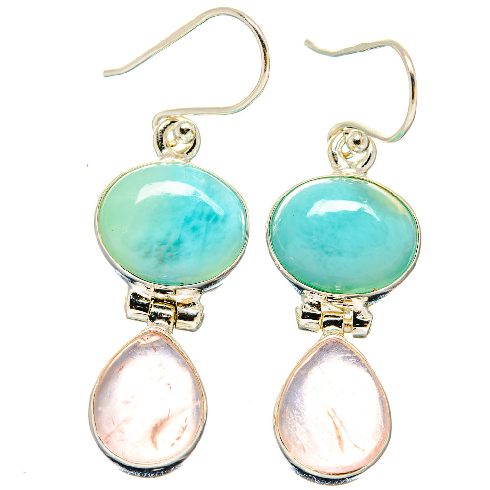 Larimar Earrings handcrafted by Ana Silver Co - EARR423692