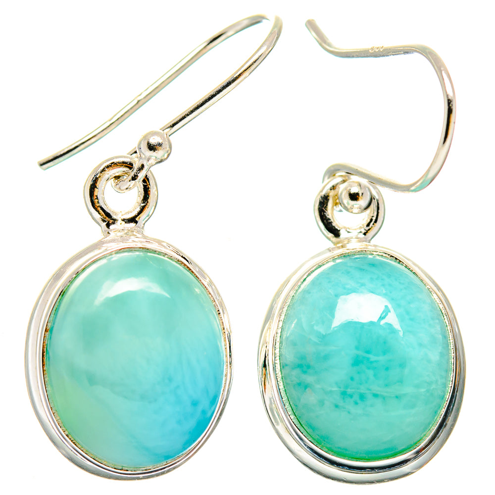Larimar Earrings handcrafted by Ana Silver Co - EARR423694