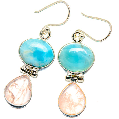 Larimar Earrings handcrafted by Ana Silver Co - EARR423723